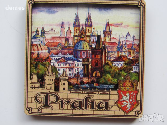 Магнит 3D от Прага , Чехия -31, снимка 2 - Колекции - 43231404