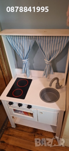 Дървена детска кухня