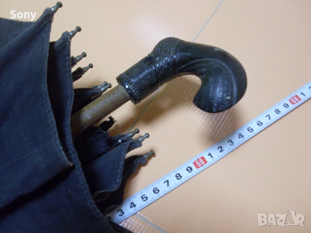 Стар чадър., снимка 15 - Антикварни и старинни предмети - 52580591