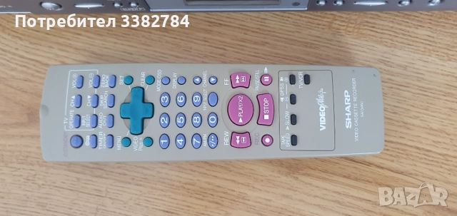 Видео рекордер SHARP VC-MH815 Hi-Fi stereo Sp/Lp/Ep , снимка 4 - Плейъри, домашно кино, прожектори - 52590754