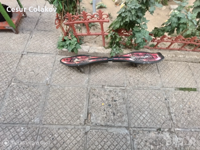 Скейтборд с две гуми, снимка 1