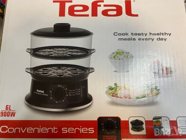 Нов уред за готвене на пара Tefal convenient series