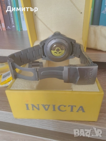 Invicta изцяло титаниев автомат на Seiko NH35A, снимка 9 - Мъжки - 51747594