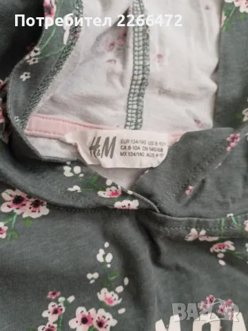 Детска рокля с качулка, снимка 2 - Детски рокли и поли - 47361459