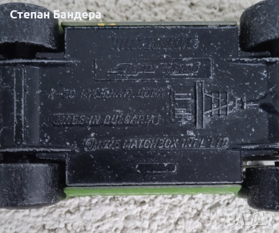 MATCHBOX BULGARIA MASERATI BORA 1975 SuperKings български Мачбокс 1:43, снимка 6 - Колекции - 53030047