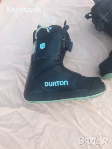 Сноуборд ботуши,обувки 38 номер BURTON  PROGRESSION BOA, снимка 3 - Зимни спортове - 52806215