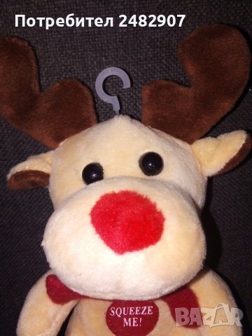 Малко плюшено еленче, снимка 3 - Плюшени играчки - 39677141