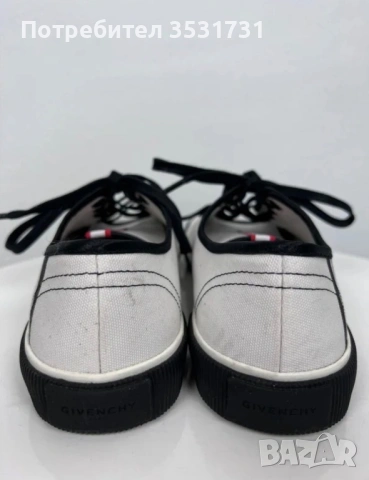 Givenchy гуменки от плат размер 37,5 - ново, снимка 3 - Кецове - 53377289