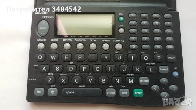 Електронен бележник Olivetti D300ex  66KB, снимка 1 - Други ценни предмети - 38352159