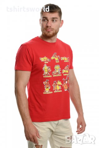 Нова мъжка забавна тениска с трансферен печат Секс пози, кози, закачки, снимка 6 - Тениски - 37663920