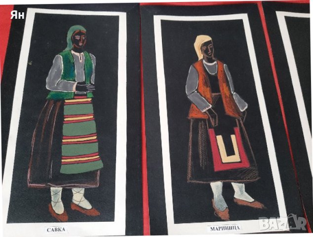 Постери на Герои от 'АЛБЕНА' на Й.Йовков Постановка-1960-те , снимка 2 - Други ценни предмети - 39593105