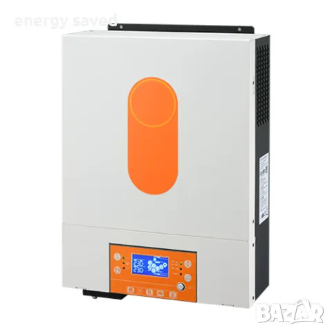 Хибриден соларен инвертор Axpert 4000W 24V   Вграден 120A MPPT , снимка 2 - Друга електроника - 41401263