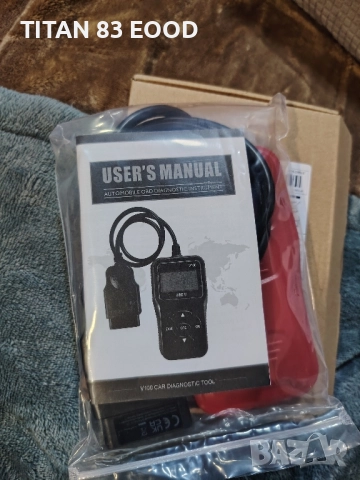 Устройство за диагностика и сканиране на автомобили OBD2, Модел V100, снимка 2 - Друга електроника - 52322297