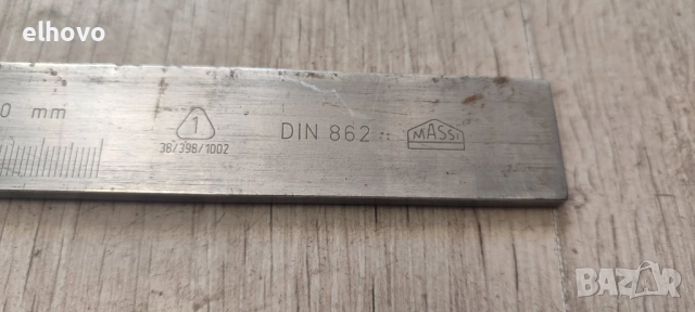 Голям шублер Massi DIN 862, снимка 4 - Други инструменти - 52751481