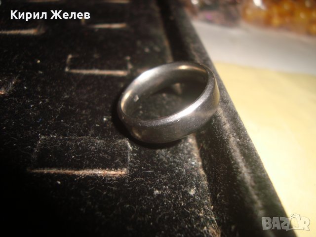 ПРЪСТЕН БЛАГОРОДНА НЕРЪЖДАЕМА СТОМАНА ХАЛКА 23802, снимка 7 - Пръстени - 33362650