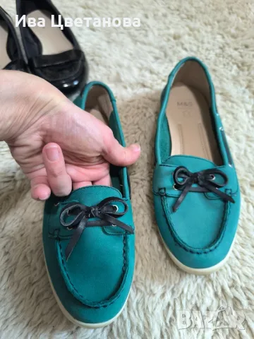 дамски мокасини естествена кожа , снимка 1