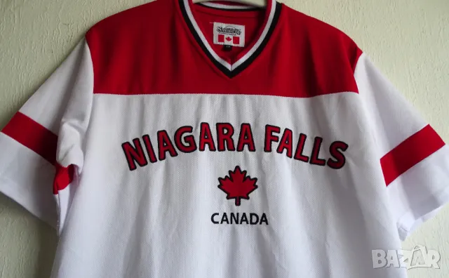 NHL / Niagara Falls Canada Hockey Jersey - мъжко хокейно горнище, снимка 3 - Спортни дрехи, екипи - 49103765