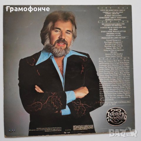 Kenny Rogers – Love Or Something Like It - Кени Роджърс - кънтри, снимка 2 - Грамофонни плочи - 28477092