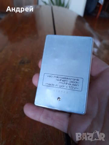 Стар калкулатор MR 510, снимка 4 - Антикварни и старинни предмети - 43605287