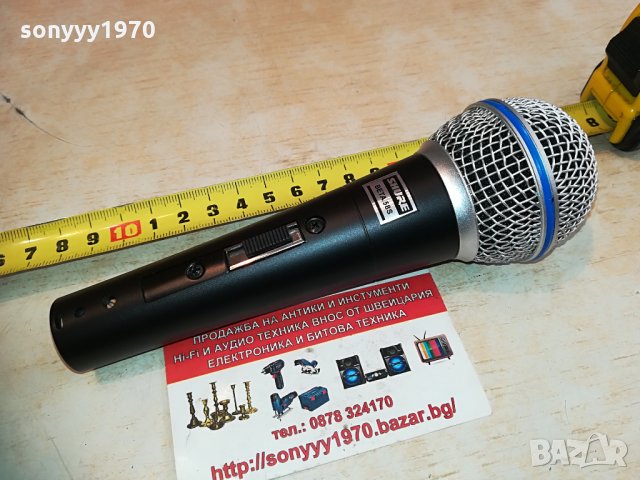 shure beta sm58s-profi microphone-внос швеицария 2104211712, снимка 10 - Микрофони - 32634025