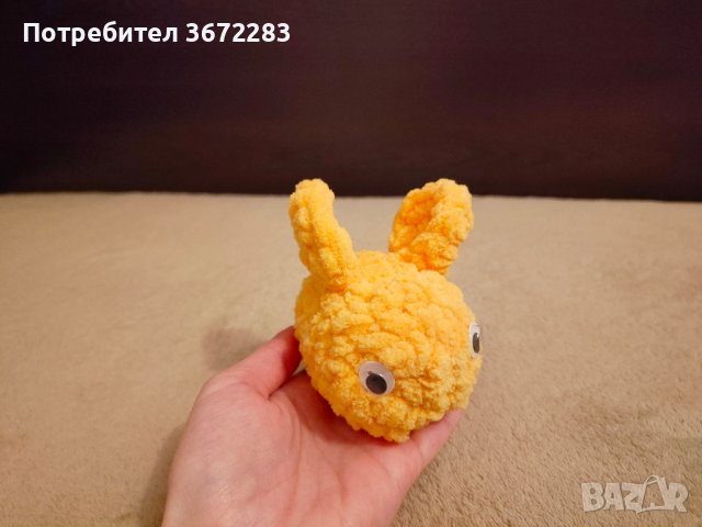 Ръчно изработена играчка от мека прежда, снимка 3 - Плюшени играчки - 43833584