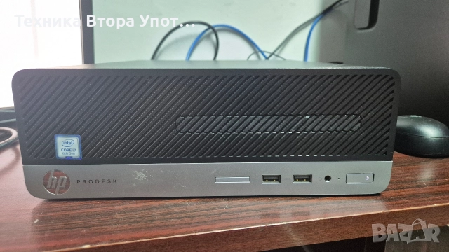 HP ProDesk 400 G5 SFF i7-8700, снимка 5 - Работни компютри - 52682266