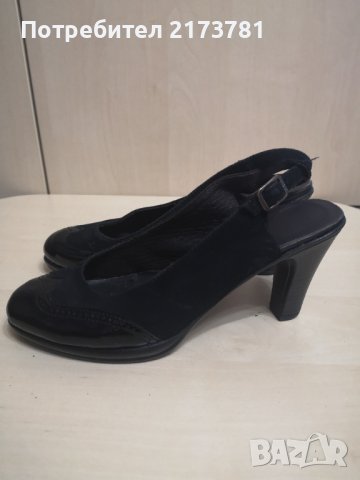 Дамски обувки на висок ток от естествена кожа , снимка 13 - Дамски елегантни обувки - 33196170