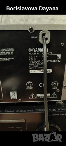 Аудио Ресивър Yamaha RX-V473, снимка 7 - Ресийвъри, усилватели, смесителни пултове - 53578925