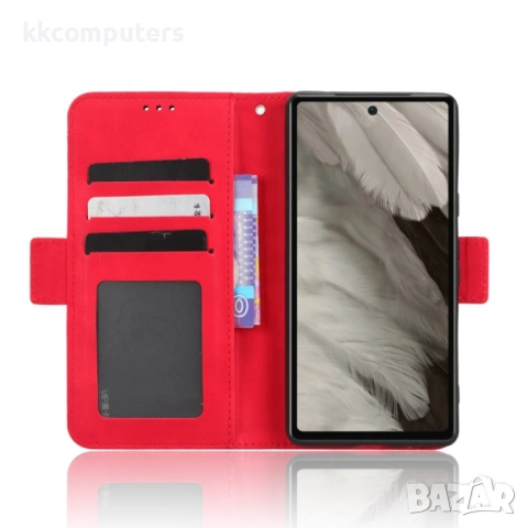 Google Pixel 7a Wallet Калъф и Протектор, снимка 5 - Калъфи, кейсове - 53097943