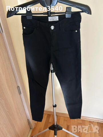 Черен панталон Terranova, снимка 3 - Панталони - 39753287