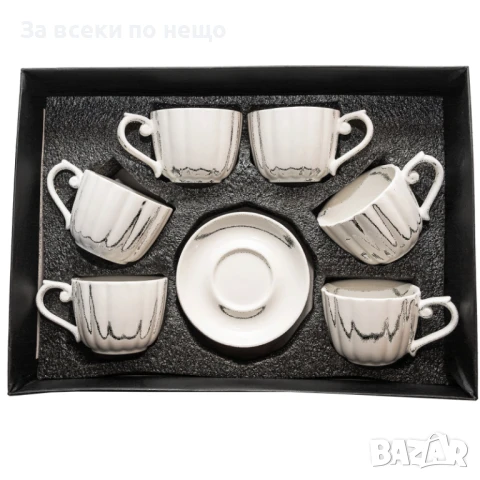 Комплект керамични чаши Код P995, снимка 2 - Сервизи - 51157509