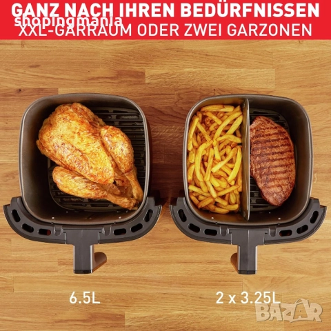 Еър Фрайър Tefal Easy Fry XXL 2-in-1 6,5 литра, снимка 2 - Фритюрници - 52126226
