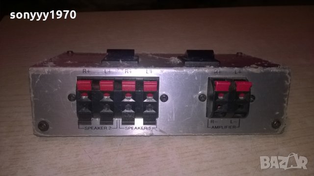 PLAYER SP-020 2WAY SPEAKER SWITCH BOX ВНОС ШВЕЦИЯ, снимка 10 - Други - 27626895