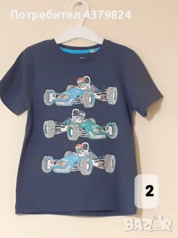 Нови немски тениски за момче с этикет, р.110см.