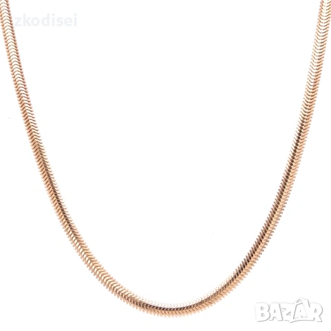 Златен синджир 8,45гр. 54,0см. 14кр. проба:585 модел:37021-1, снимка 2 - Колиета, медальони, синджири - 53349311