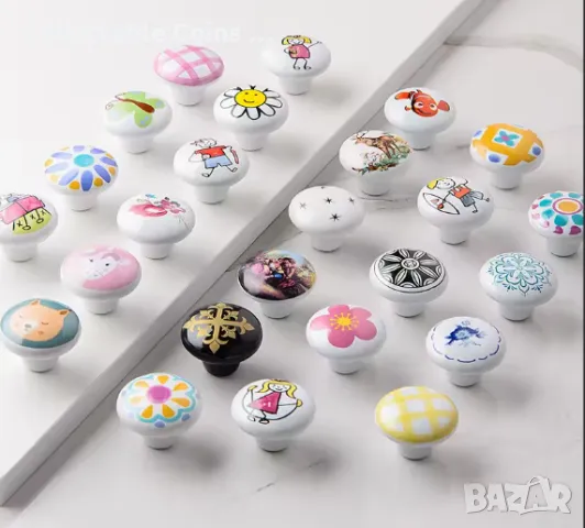 дръжки за мебели цветни многоцветни , снимка 8 - Други - 49015354