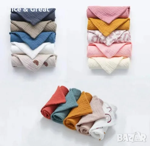 Бебешки хавлии, снимка 2 - Други - 47319819