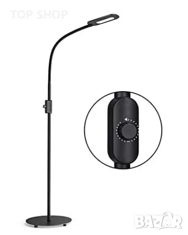 AUKEY LED подова лампа, 3 цветни режима и 20 димируеми нива, снимка 12 - Лампи за стена - 48490730