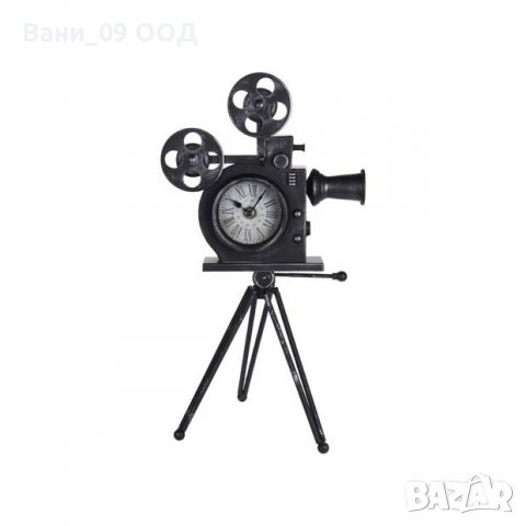 Часовник с дизайн "ретро фотоапарат", снимка 5 - Декорация за дома - 38164195