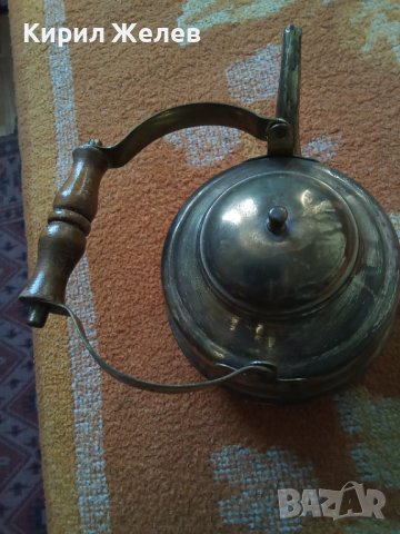 Чайник ALBANIA стар Бронзов РЪЧНА ИЗРАБОТКА 42533, снимка 15 - Колекции - 43785757