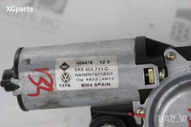  Моторче задна чистачка за Seat Ibiza II (1993-2002) facelift, 6K6955711C, снимка 3 - Части - 52006088