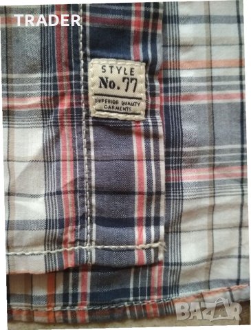 Мъжка риза къс ръкав CAMEL ACTIVE , 100% памук, размер М, снимка 10 - Ризи - 33481275