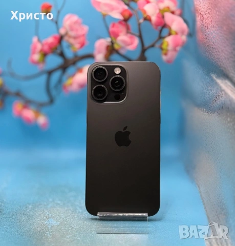 Apple iPhone 15 Pro Max, 256GB, 5G, Black Titanium , снимка 4 - Apple iPhone - 53524068