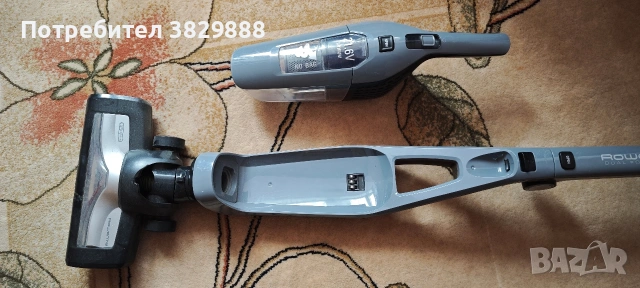 Вертикална прахосмукачка Rowenta Dual Force 2 in 1 RH6756WO, снимка 3 - Прахосмукачки - 53389839