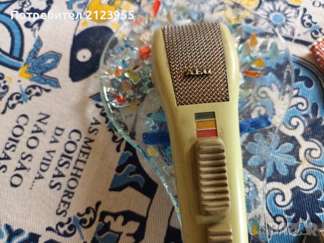 Ретро микрофон AEG, снимка 2 - Микрофони - 43038773