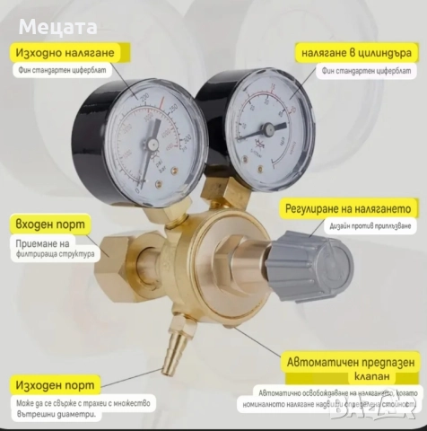Редуцир вентилатор за газ, снимка 2 - Други машини и части - 52024178