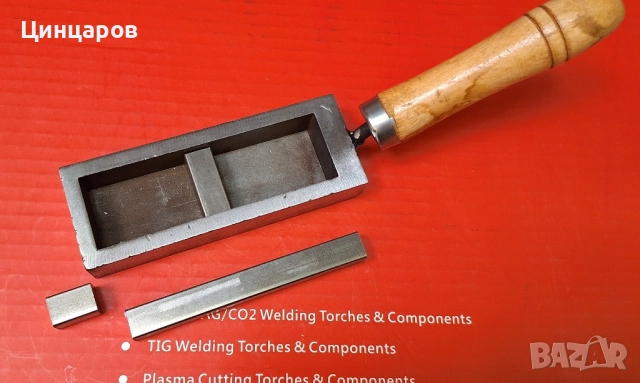 Калъп отливане, топене метал, размер175x45x21мм. , снимка 3 - Други машини и части - 52083604