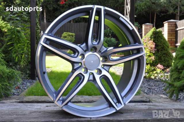 19" Джанти Мерцедес 5X112 Mercedes A C Cl CLA CLS E GL ML S 205 212 21, снимка 3 - Гуми и джанти - 27668528