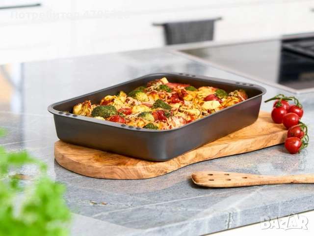 Дълбока тава за печене с незалепващо покритие, снимка 6 - Съдове за готвене - 53113612