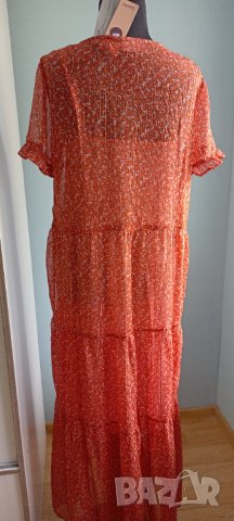 Дълга рокля от шифон S Нова Saint Tropez , снимка 13 - Рокли - 37186843